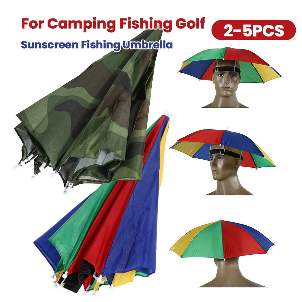 Outdoor Sports Umbrella - Umbrella Hat Universal Headwear Hat Adjustable