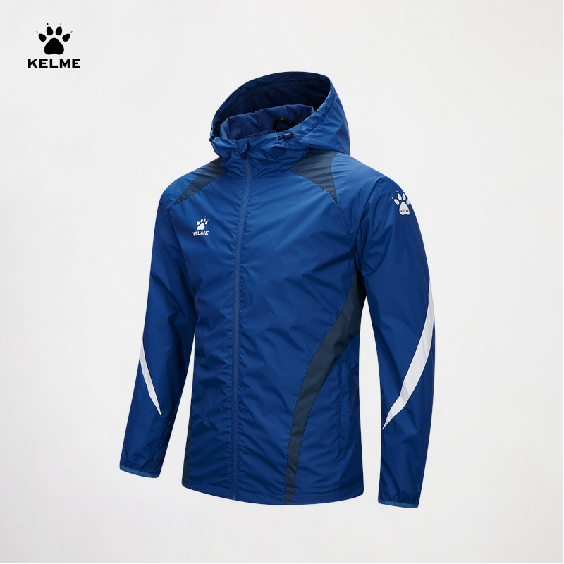 Outdoor Sport Jacket - KELME sports windbreaker men's waterproof hooded