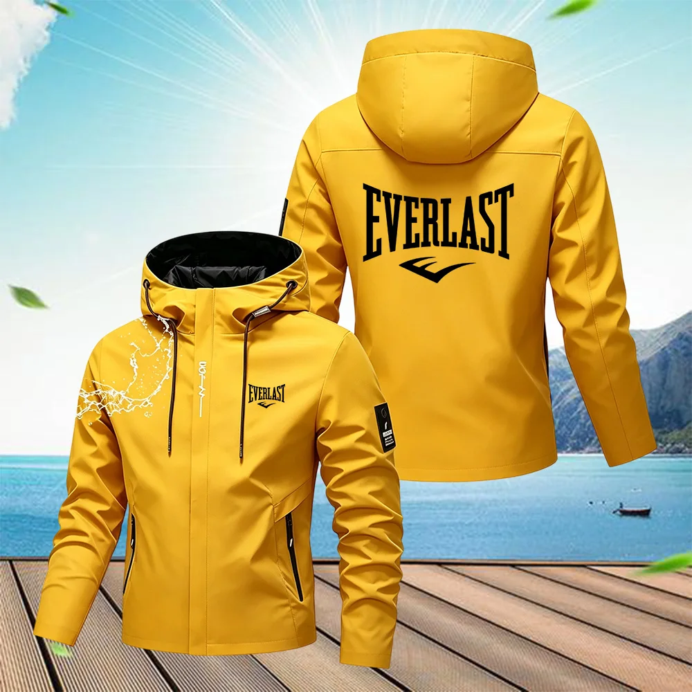 Outdoor Sport Jacket - Men's Spring Autumn Streetwear Hooded Jacket