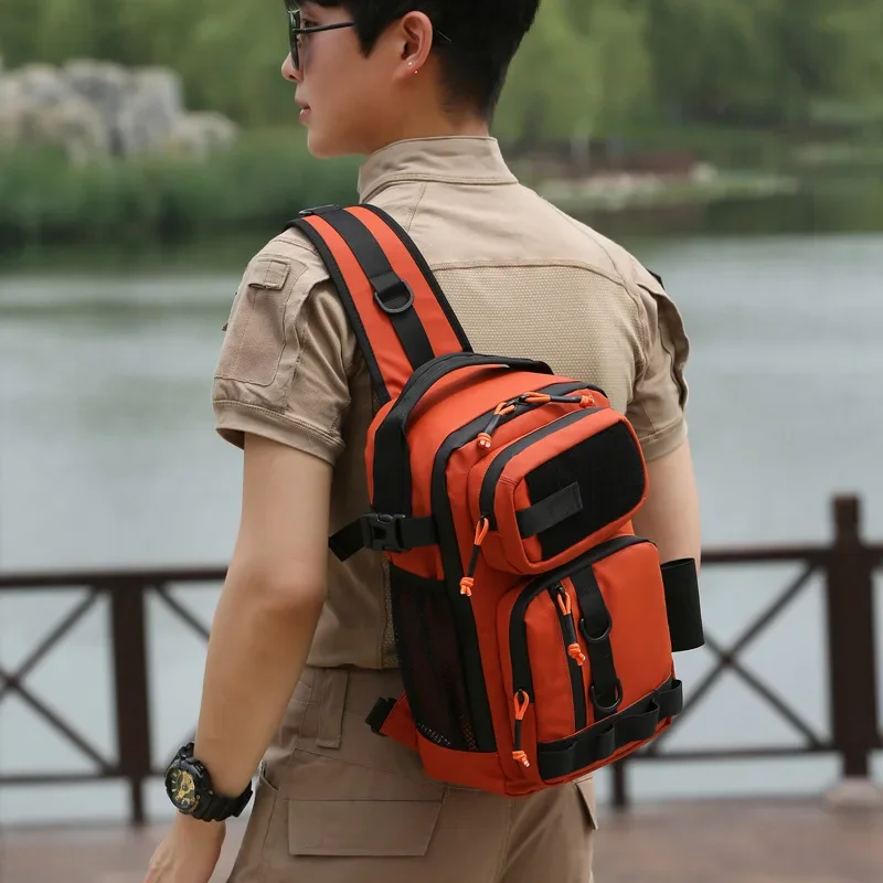 Outdoor Sport Climbing Gear - Waterproof Camo Tactical Chest Bag Outdoor
