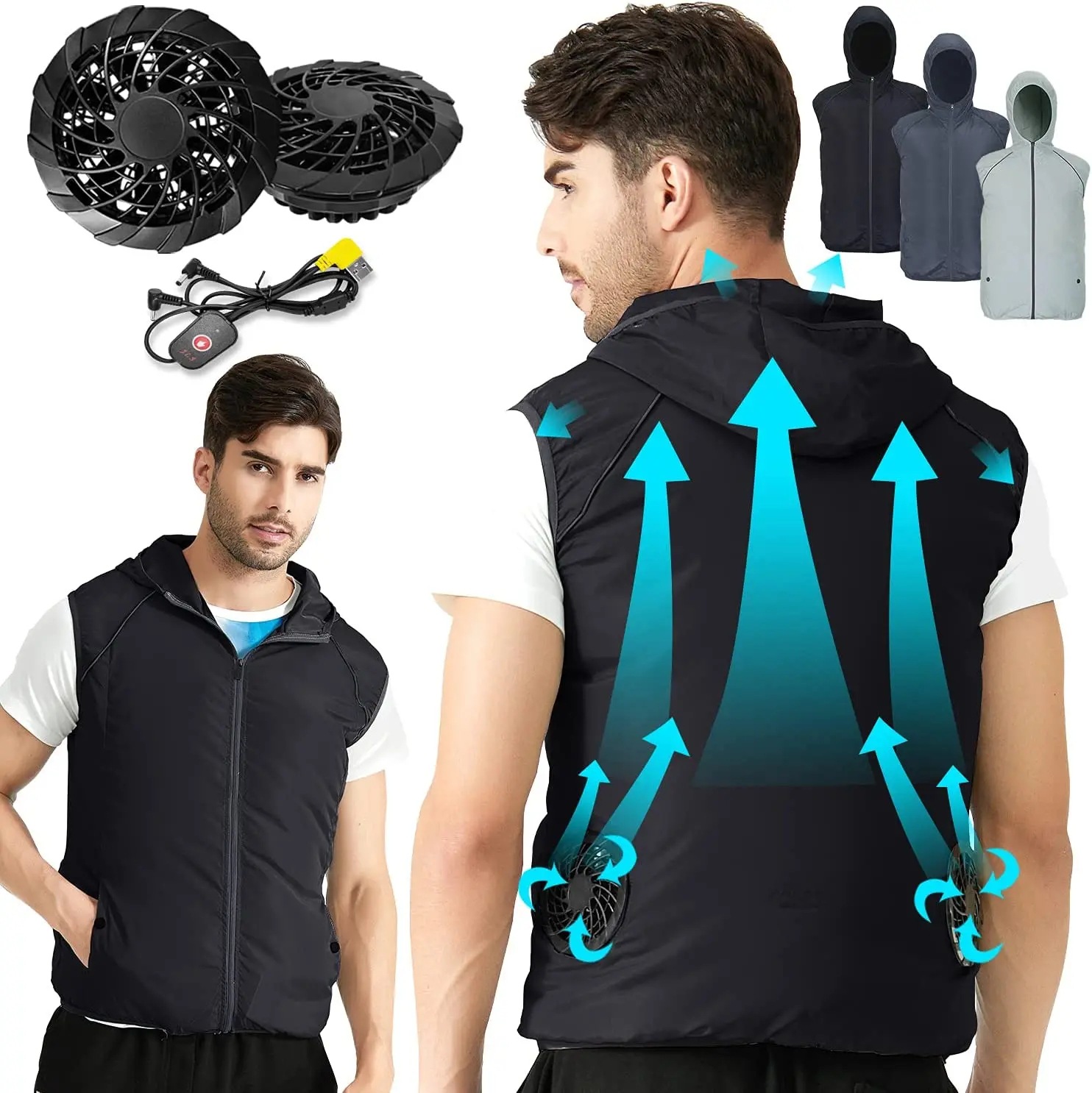 Summer Sport Fan Air Condition - Outdoor Sport Brand Jacket review and price