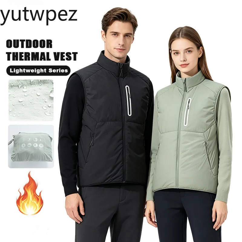 Unisex Warm Cotton Gilet Light - Outdoor Sport Brand Jacket review and price