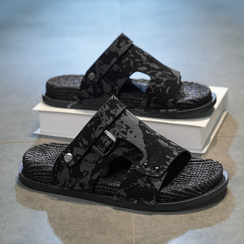Men's slide casual Sandals sum - Outdoor Sports Leisure review and price