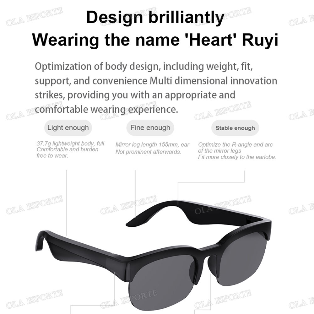 Smart Bluetooth V5.3 Sunglasse - Outdoor Sport Camera review and price