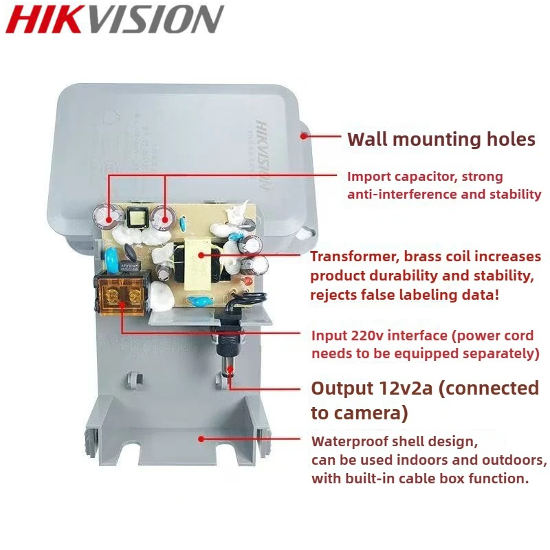 HIKVISION 12v 2A Camera Power, - Outdoor Sport Camera review and price