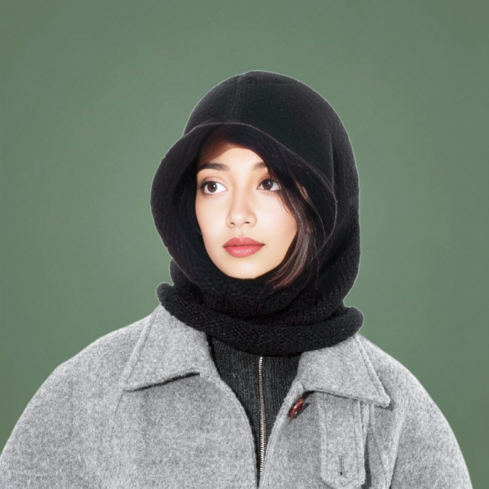 Cozy Knitted Thermal Hat Neck  - Outdoor Sport Climbing Gear review and price