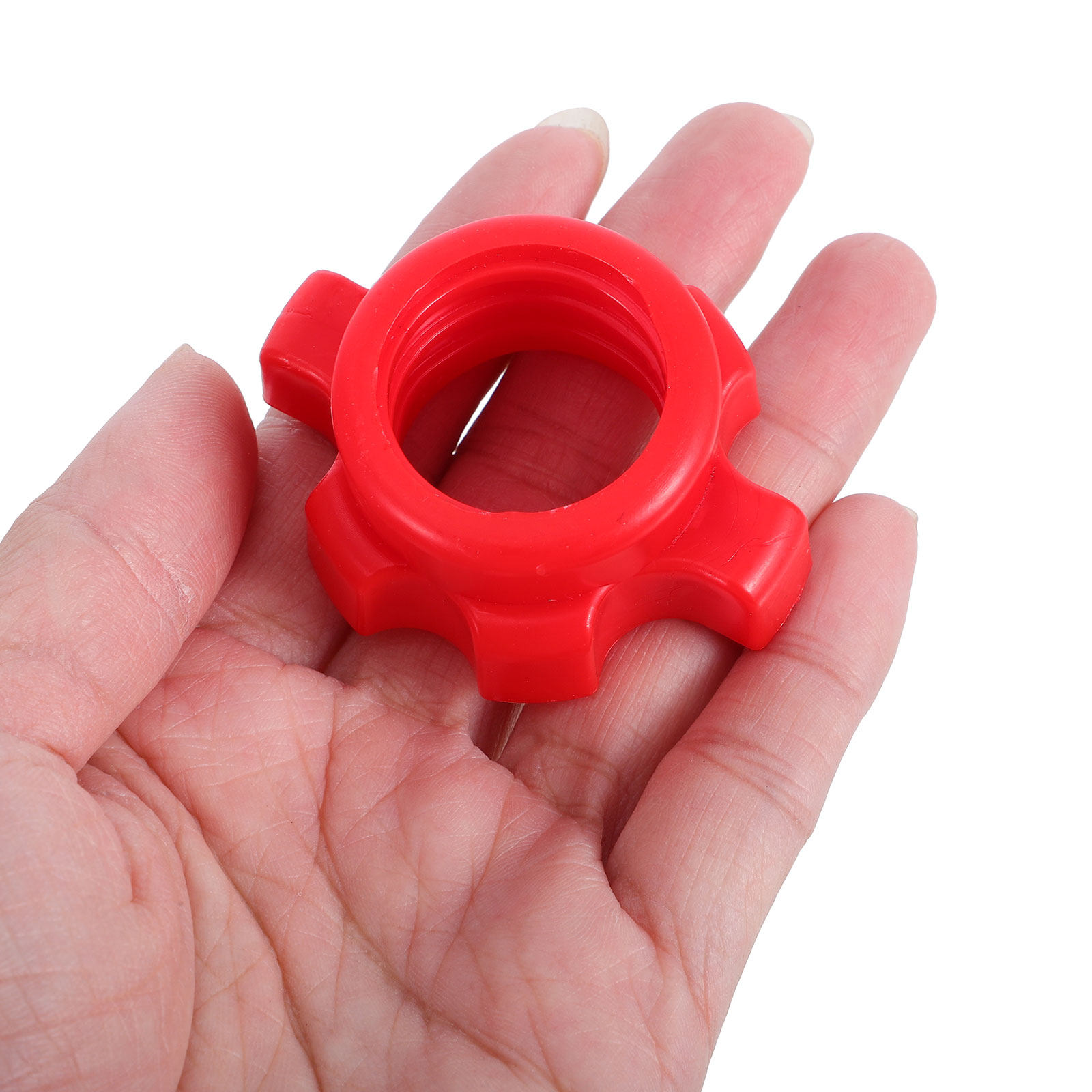 4 Pcs Plastic Nut Dumbbell Bar - Gymnastic Bar Home review and price