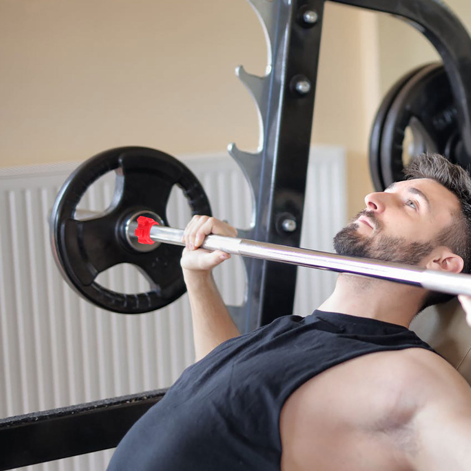 4 Pcs Plastic Nut Dumbbell Bar - Gymnastic Bar Home review and price