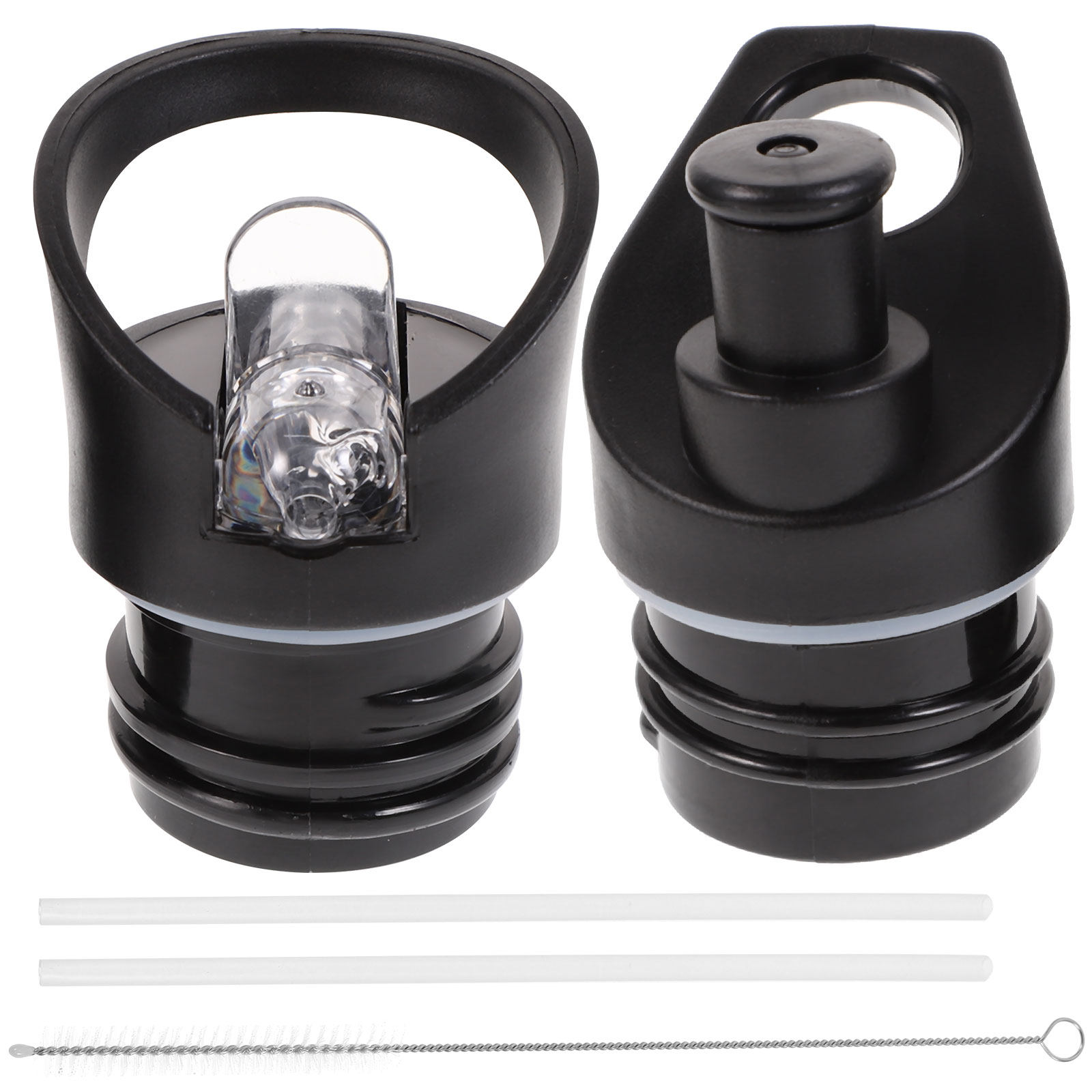 2Pcs Suction Nozzle Cover Plas - Outdoor Sport Glass Water Bottle review and price