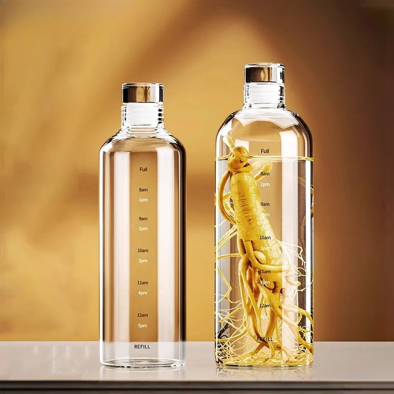 500/750/1000ml Glass Sport Wat - Outdoor Sport Glass Water Bottle review and price